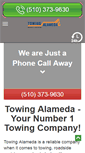 Mobile Screenshot of alamedatowing.com